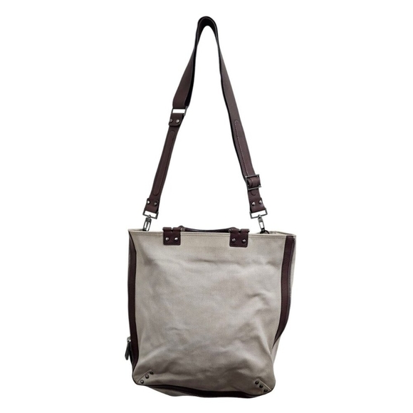 7 For All Mankind Ring Bucket Tote Shoulder Bag - Picture 3 of 16